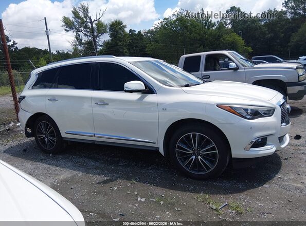 5N1DL0MN0HC527153 2017 INFINITI QX60 White Вид задньої частини салону