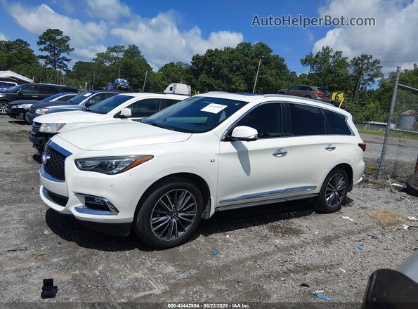 5N1DL0MN0HC527153 2017 INFINITI QX60 White Панорамний вид салону 360°