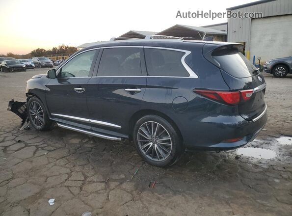 5N1DL0MN0JC506616 2018 INFINITI QX60 Black Задня ліва чверть