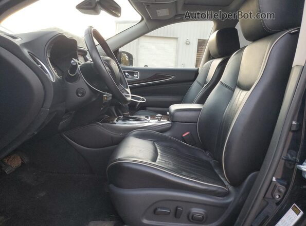 5N1DL0MN0JC506616 2018 INFINITI QX60 Black Вид салону спереду