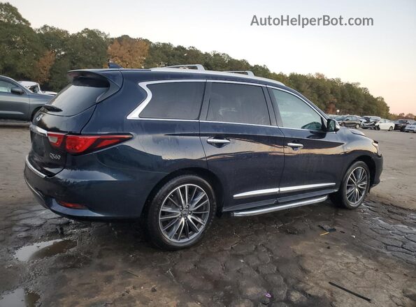 5N1DL0MN0JC506616 2018 INFINITI QX60 Black Задня права чверть