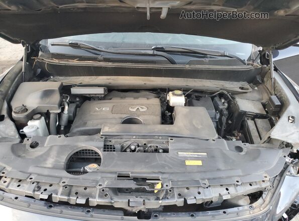 5N1DL0MN0JC506616 2018 INFINITI QX60 Black Вид підкапотного простору