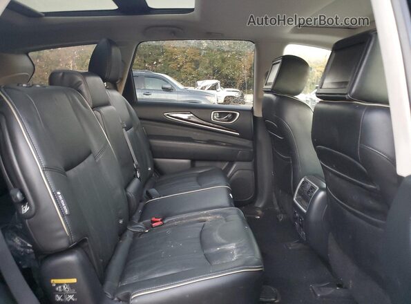 5N1DL0MN0JC506616 2018 INFINITI QX60 Black Вид задньої частини салону