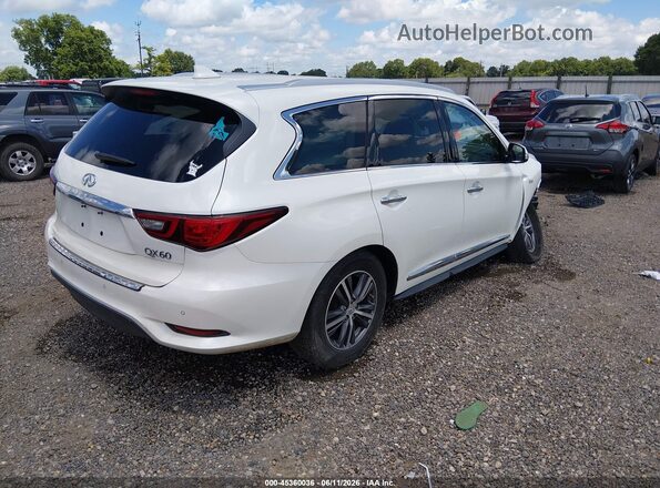 5N1DL0MN0JC531631 2018 INFINITI QX60 White Trasero derecho