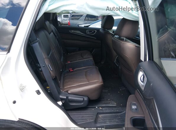 5N1DL0MN0JC531631 2018 INFINITI QX60 White Vista de la etiqueta del VIN