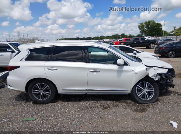 5N1DL0MN0JC531631 2018 INFINITI QX60 White Vista interior de 360 grados