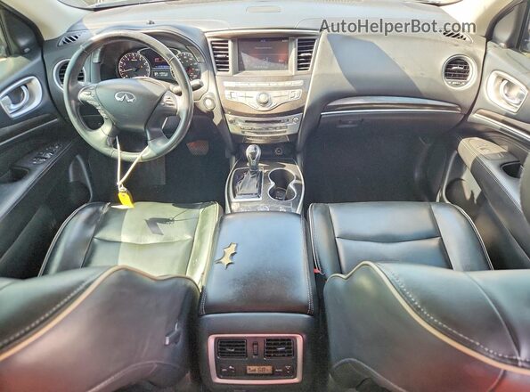 5N1DL0MN0KC503104 2019 INFINITI QX60 Black Вид панелі приладів