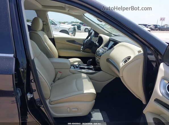 5N1DL0MN0KC525409 2019 INFINITI QX60 Black Սալոնի դիմացի տեսք