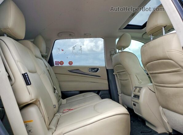 5N1DL0MN0LC513732 2020 INFINITI QX60 Black Rear interior view