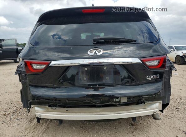 5N1DL0MN0LC513732 2020 INFINITI QX60 Black Rear view