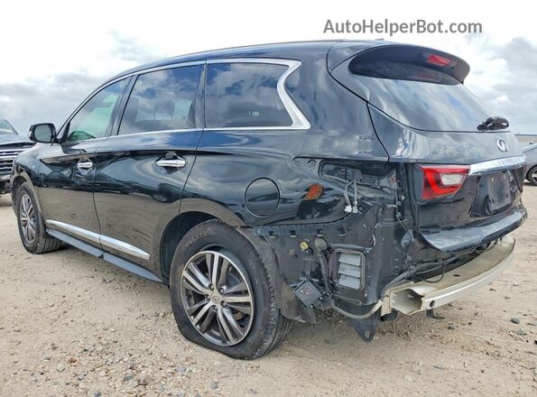 5N1DL0MN0LC513732 2020 INFINITI QX60 Black Rear left