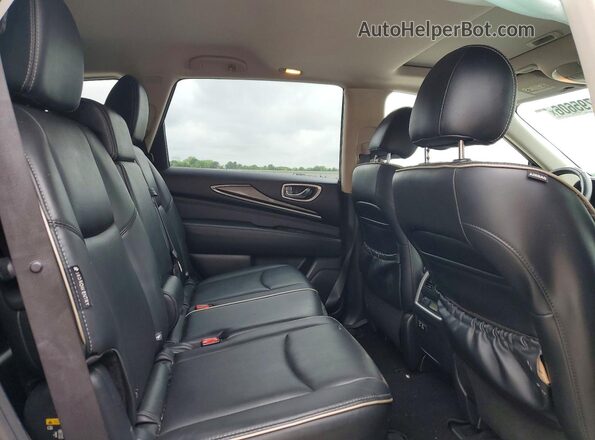 5N1DL0MN0LC523421 2020 INFINITI QX60 Gray Հետևի նստատեղերի տեսք