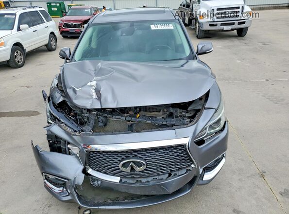 5N1DL0MN0LC523421 2020 INFINITI QX60 Gray Դիմացի տեսք