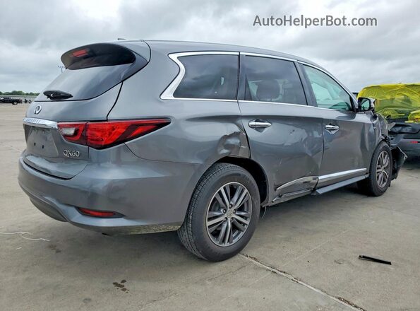 5N1DL0MN0LC523421 2020 INFINITI QX60 Gray Հետևի աջ