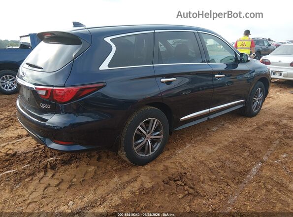 5N1DL0MN0LC533771 2020 INFINITI QX60 Dark Blue უკანა მარჯვენა