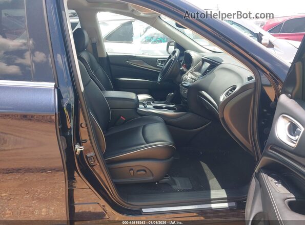5N1DL0MN0LC533771 2020 INFINITI QX60 Dark Blue წინა სალონის ხედი