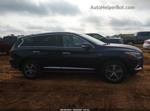 5N1DL0MN0LC533771 2020 INFINITI QX60 Dark Blue უკანა სალონის ხედი