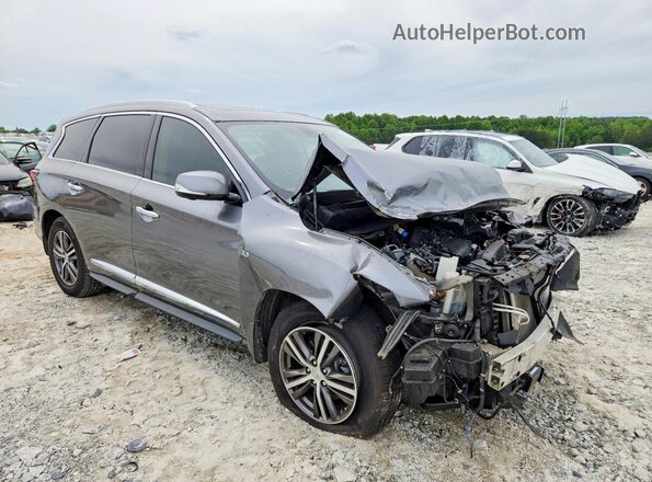 5N1DL0MN1HC501919 2017 INFINITI QX60 Silver Front right