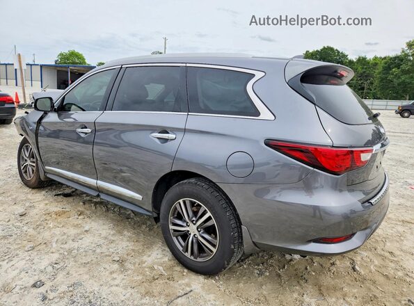5N1DL0MN1HC501919 2017 INFINITI QX60 Silver Rear left