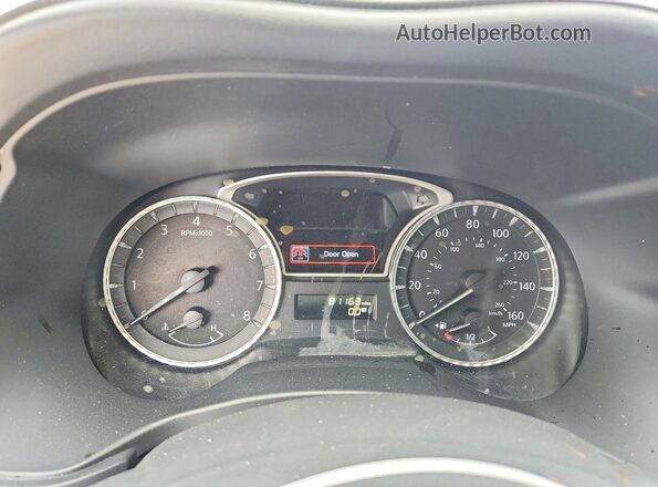 5N1DL0MN1HC501919 2017 INFINITI QX60 Silver Instrument cluster view