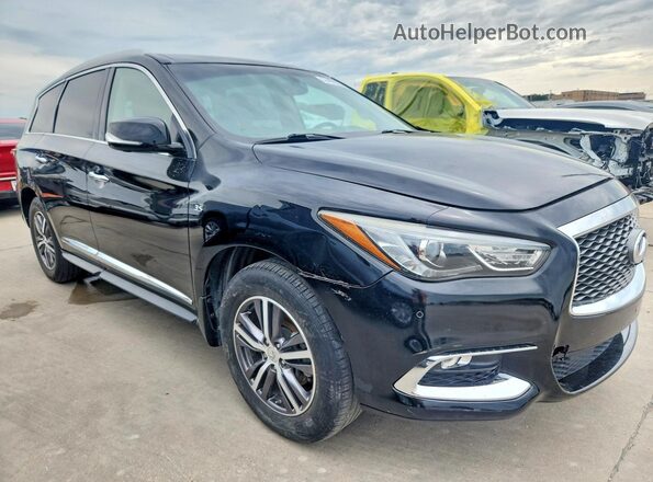 5N1DL0MN1HC507719 2017 INFINITI QX60 Черный Передняя правая четверть