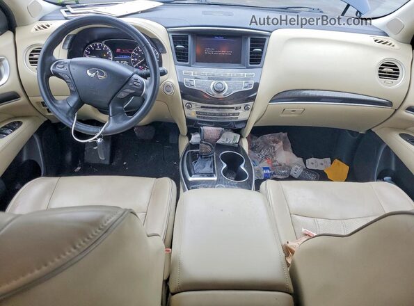 5N1DL0MN1JC513316 2018 INFINITI QX60 Blue Առջևի վահանակի տեսք