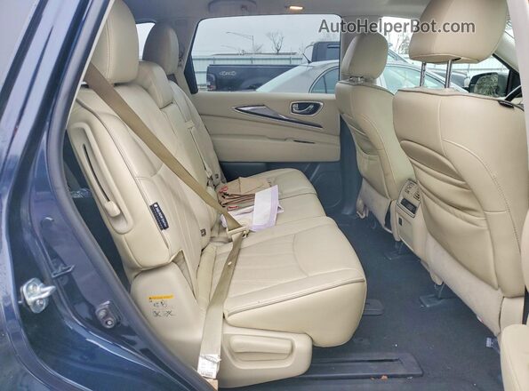 5N1DL0MN1JC513316 2018 INFINITI QX60 Blue Սալոնի հետևի տեսք