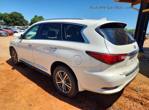 5N1DL0MN1JC514191 2018 INFINITI QX60 Белый Задняя левая четверть