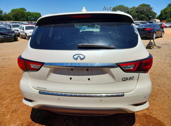 5N1DL0MN1JC514191 2018 INFINITI QX60 Белый Вид сзади