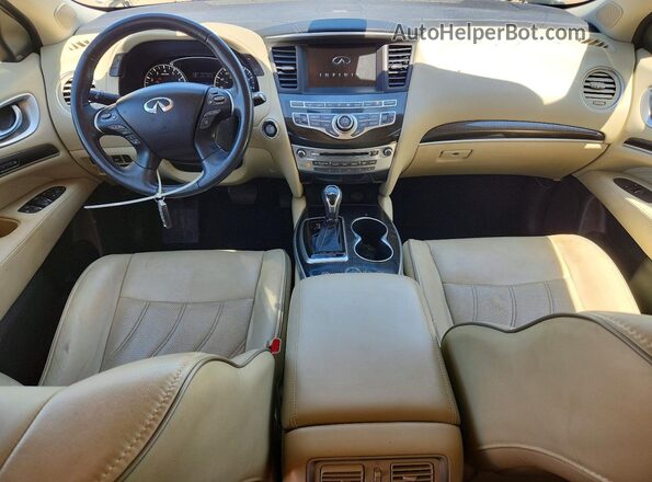 5N1DL0MN1JC514191 2018 INFINITI QX60 Белый Вид панели приборов