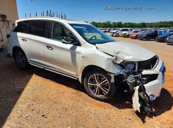 5N1DL0MN1JC514191 2018 INFINITI QX60 Белый Передняя правая четверть