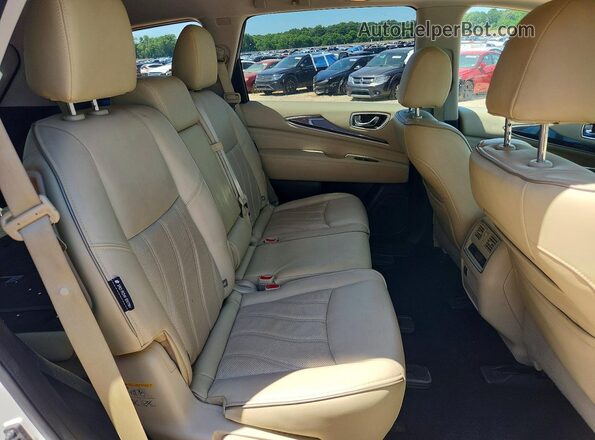 5N1DL0MN1JC514191 2018 INFINITI QX60 Белый Вид задней части салона
