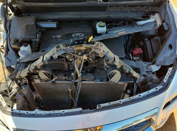 5N1DL0MN1JC514191 2018 INFINITI QX60 Белый Вид подкапотного пространства