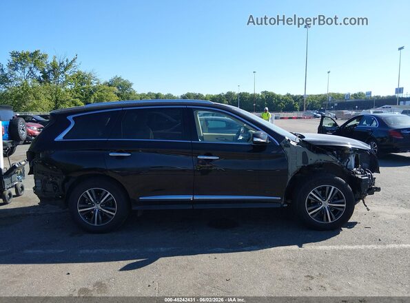 5N1DL0MN1JC519083 2018 INFINITI QX60 Black უკანა სალონის ხედი