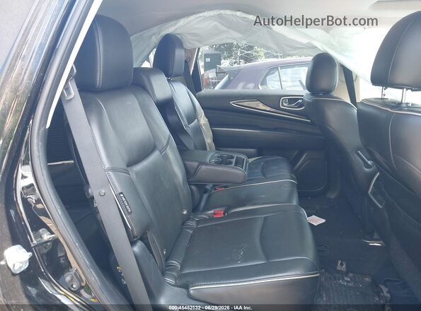 5N1DL0MN1KC515438 2019 INFINITI QX60 Black Widok naklejki z numerem VIN
