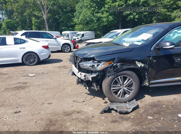 5N1DL0MN1KC515438 2019 INFINITI QX60 Black Widok z przodu