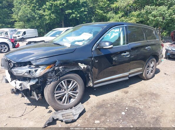 5N1DL0MN1KC515438 2019 INFINITI QX60 Black Przód lewy
