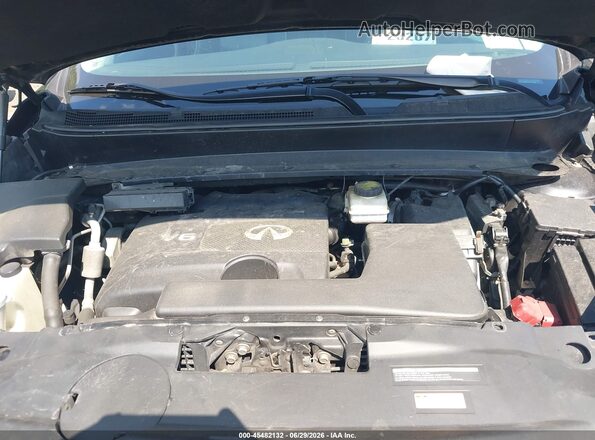 5N1DL0MN1KC515438 2019 INFINITI QX60 Black Widok z tyłu