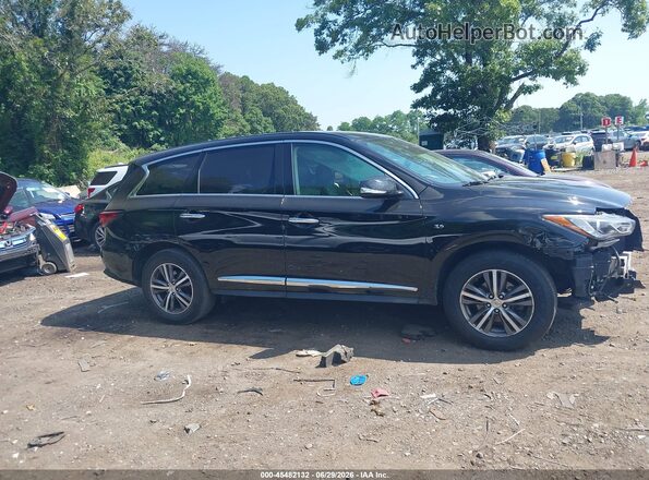 5N1DL0MN1KC515438 2019 INFINITI QX60 Black Widok zestawu wskaźników