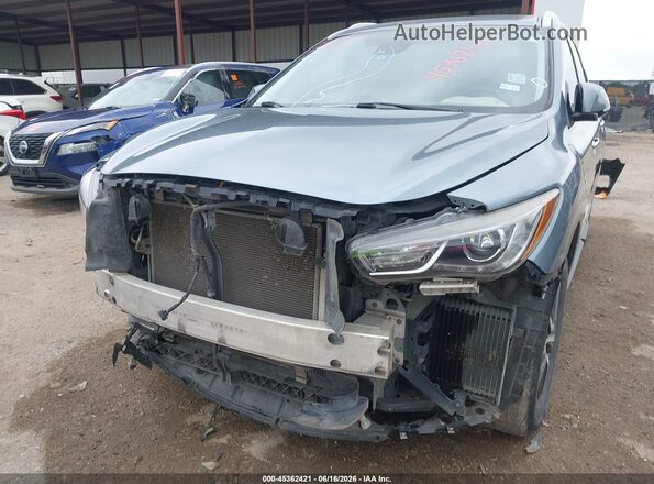 5N1DL0MN1KC528674 2019 INFINITI QX60 Gray Front view