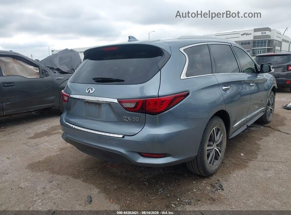 5N1DL0MN1KC528674 2019 INFINITI QX60 Gray Rear right
