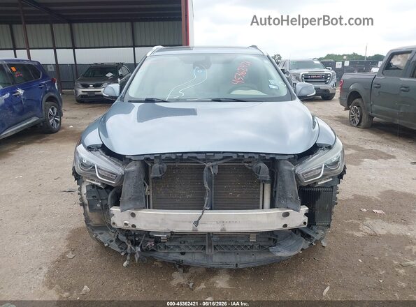 5N1DL0MN1KC528674 2019 INFINITI QX60 Gray Instrument cluster view