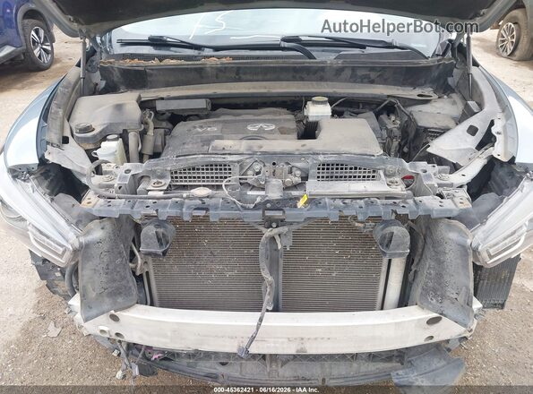 5N1DL0MN1KC528674 2019 INFINITI QX60 Gray Rear view