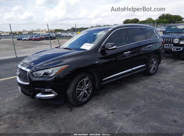 5N1DL0MN1LC506871 2020 INFINITI QX60 Black Front left