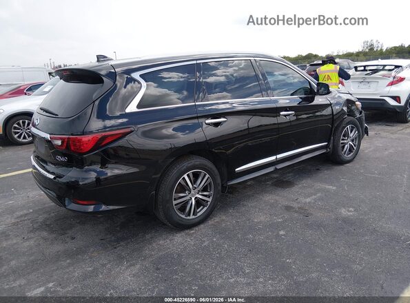 5N1DL0MN1LC506871 2020 INFINITI QX60 Black Rear right