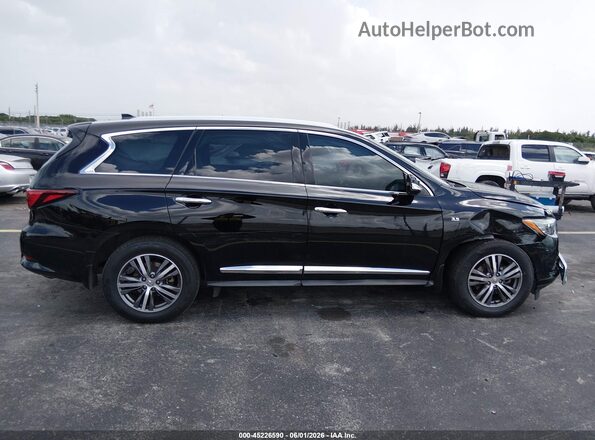 5N1DL0MN1LC506871 2020 INFINITI QX60 Black Rear interior view