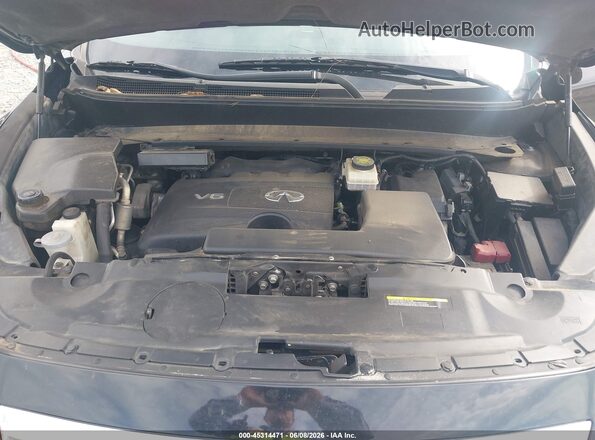 5N1DL0MN2HC516249 2017 INFINITI QX60 Black უკანა ხედი