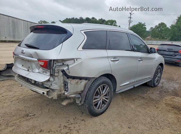 5N1DL0MN2HC551650 2017 INFINITI QX60 Silver Rear right