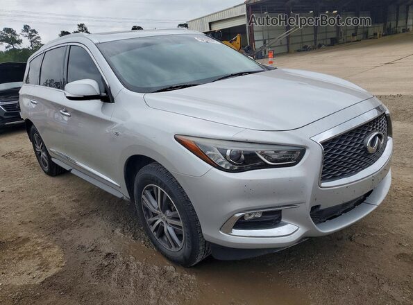 5N1DL0MN2HC551650 2017 INFINITI QX60 Silver Front right
