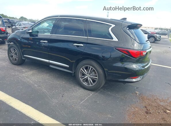 5N1DL0MN2JC512935 2018 INFINITI QX60 Черный Задняя левая четверть